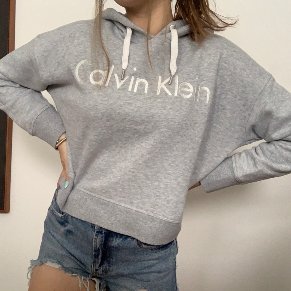 Calvin Klein Grey Hoodie